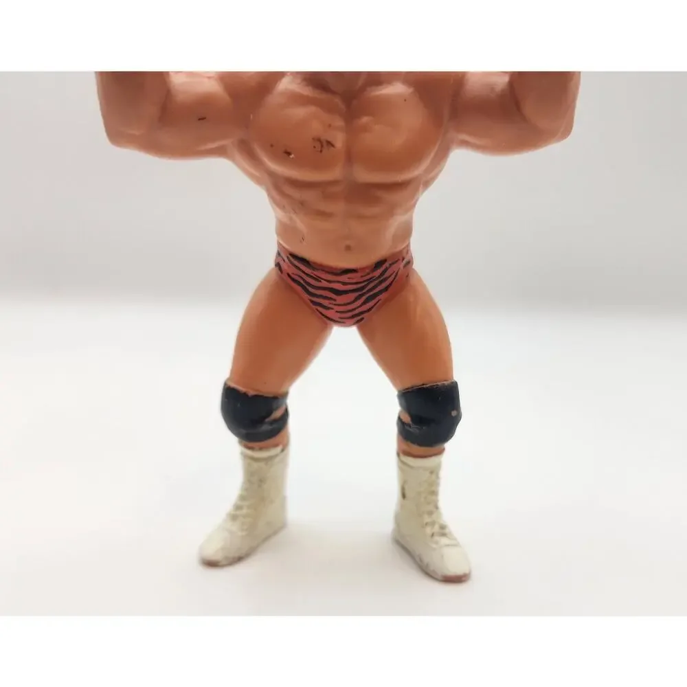 Vintage 1990 WCW Brian Pillman Action Figure Galoob Wrestler Toy Loose Red White